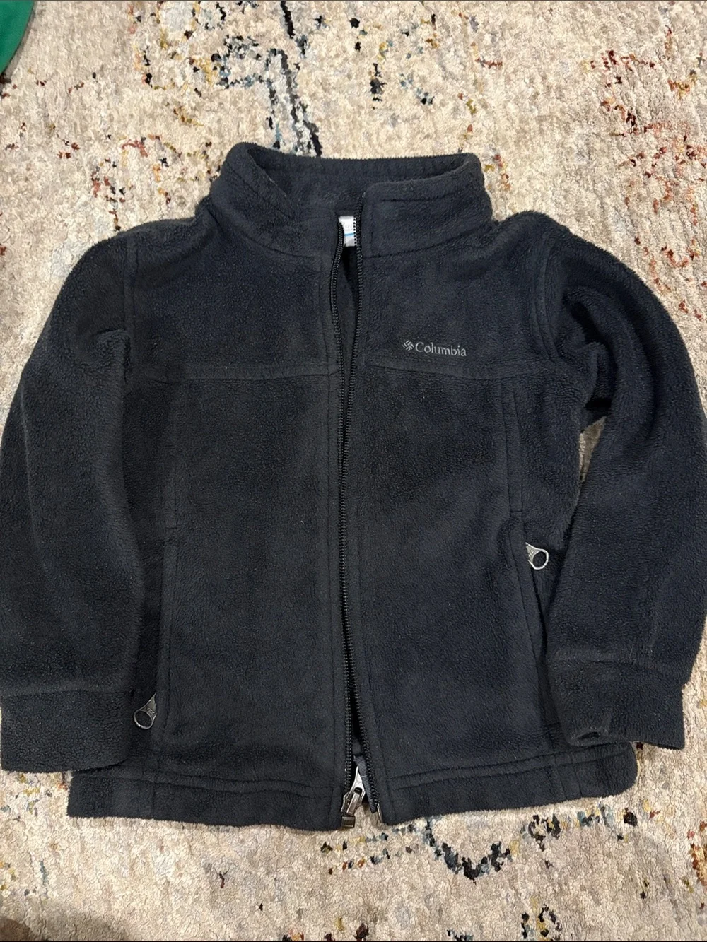 Columbia Black Fleece Full-Zip Jacket